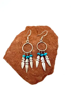 Feather Plume Earrings