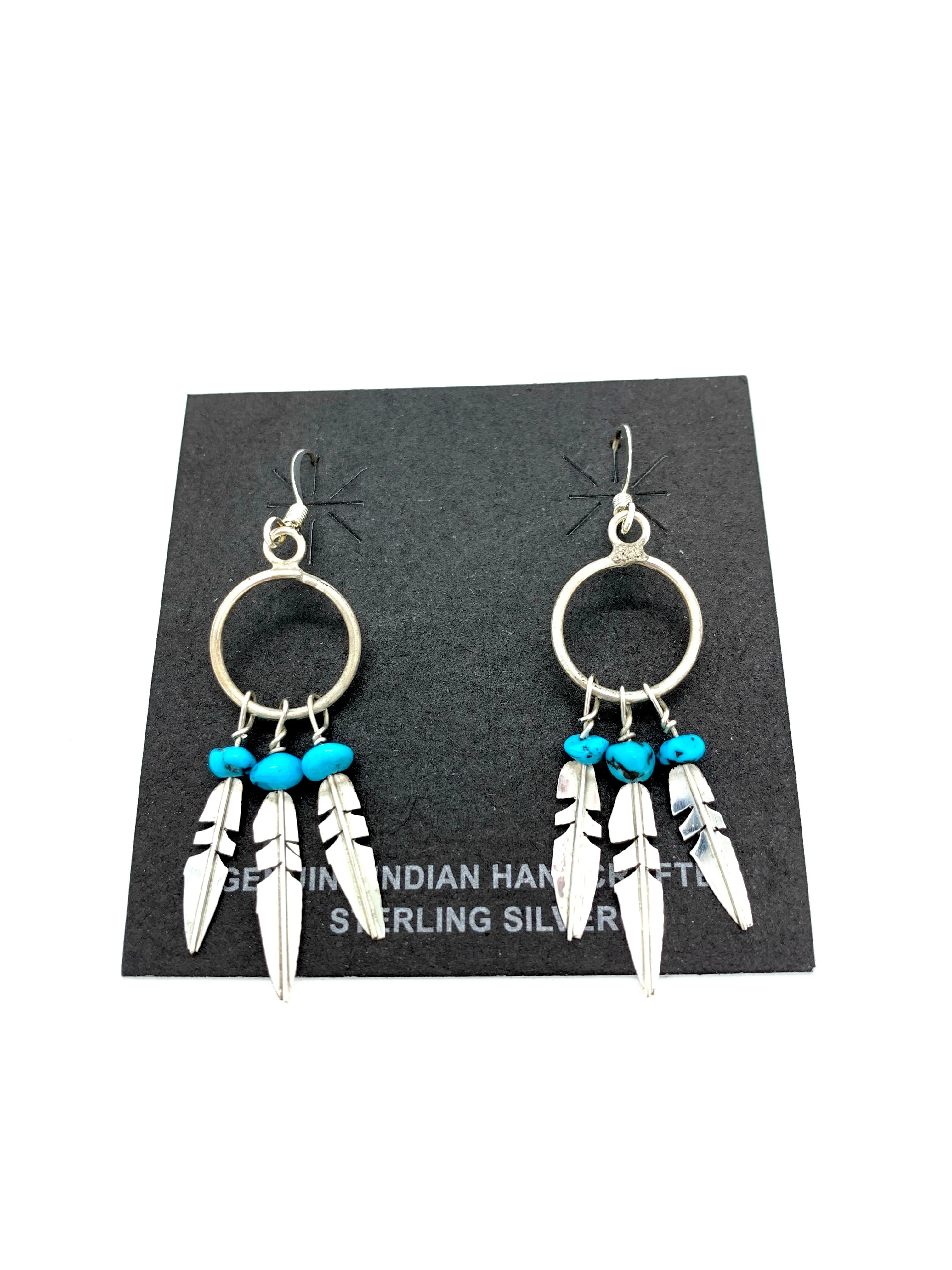 Feather Plume Earrings