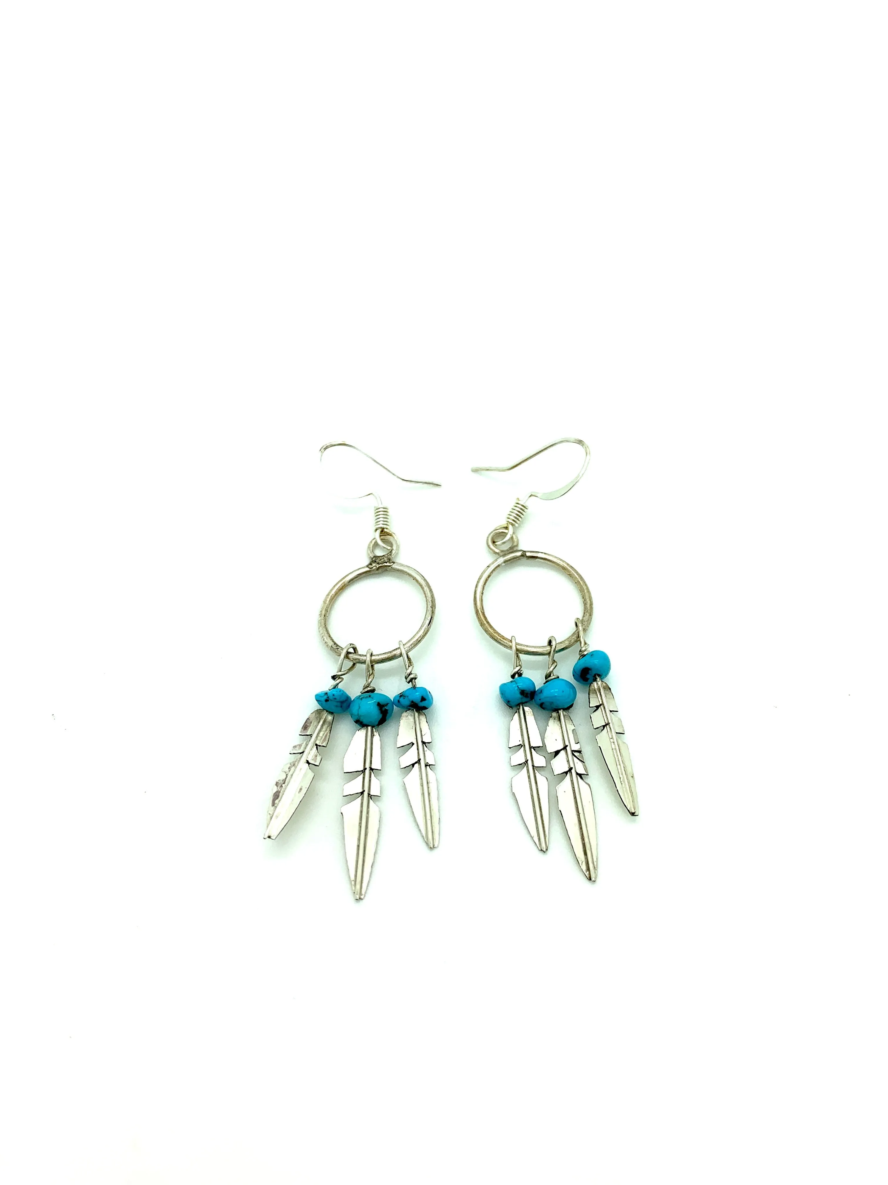 Feather Plume Earrings