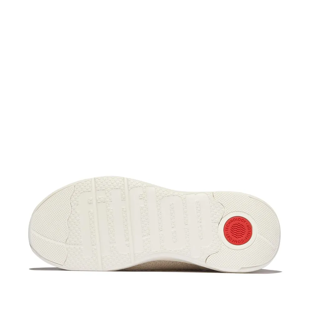FitFlop Super-Q Knit Ballet Flats - Stone Beige / Platino