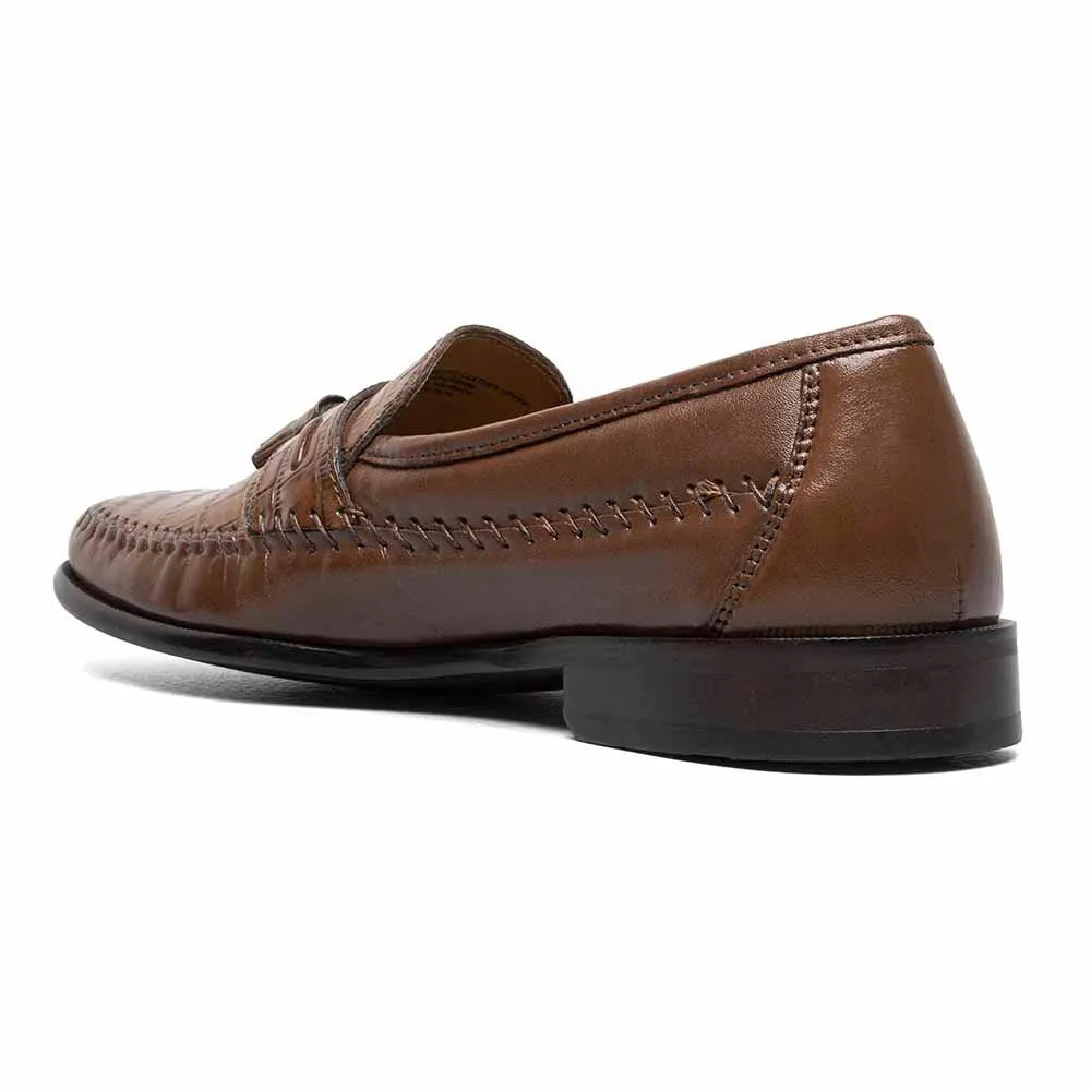 Florsheim Pisa Cognac Moc Toe Tassel Loafer