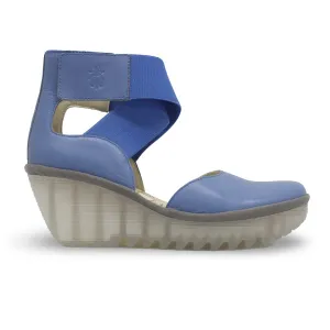 Fly London YOLG546FLY Mousse Leather Women's Heels Sandals
