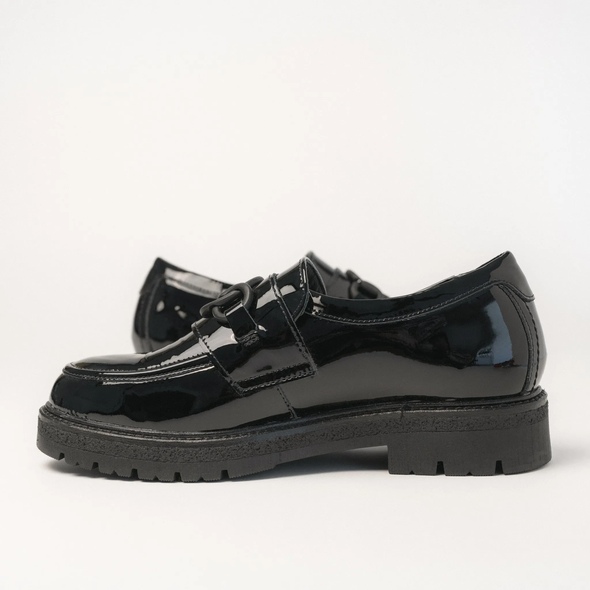 FREMONT - BLACK - PATENT