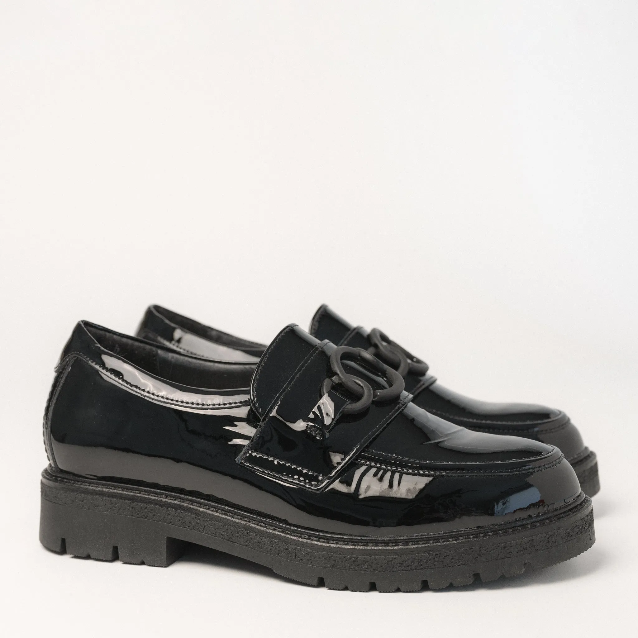 FREMONT - BLACK - PATENT