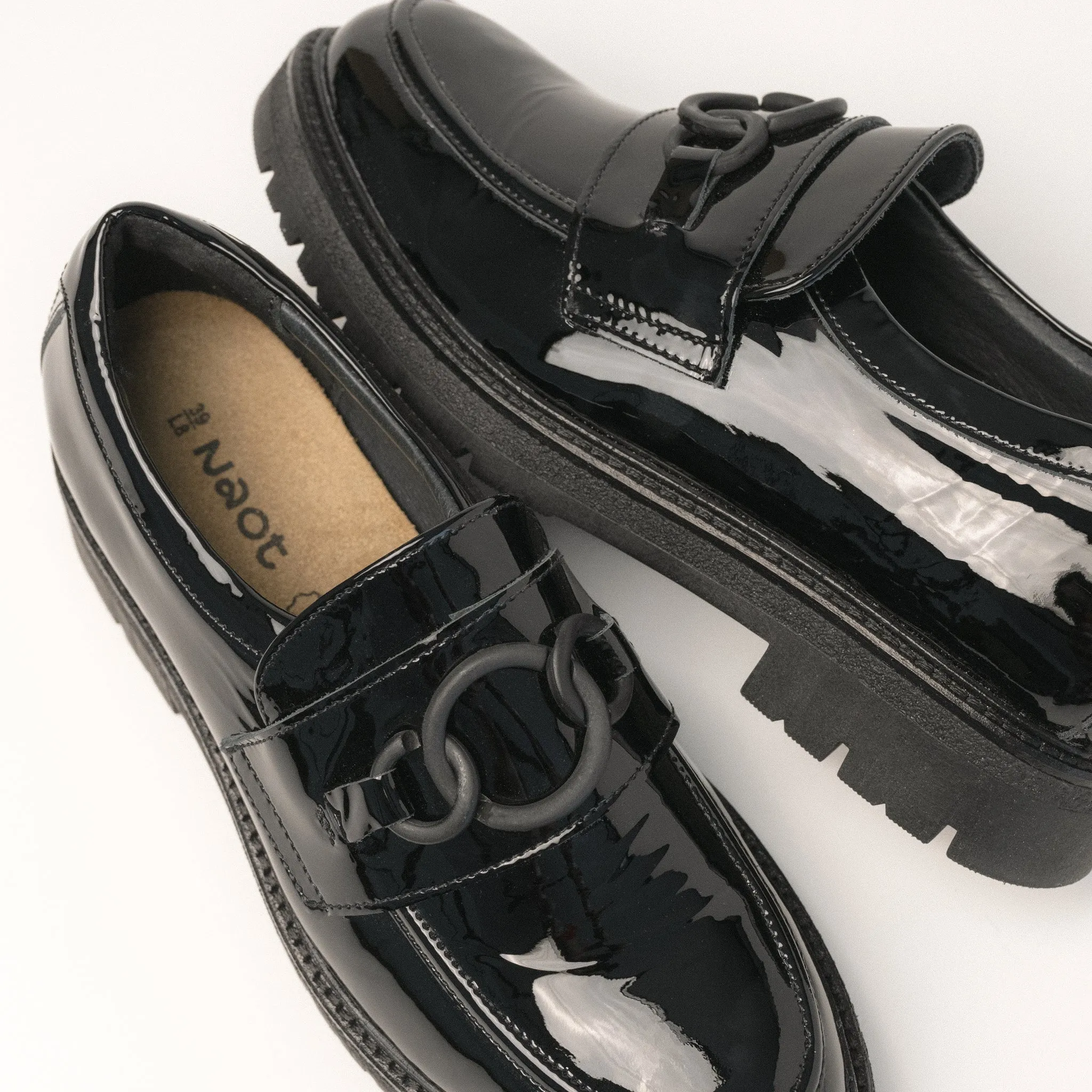 FREMONT - BLACK - PATENT