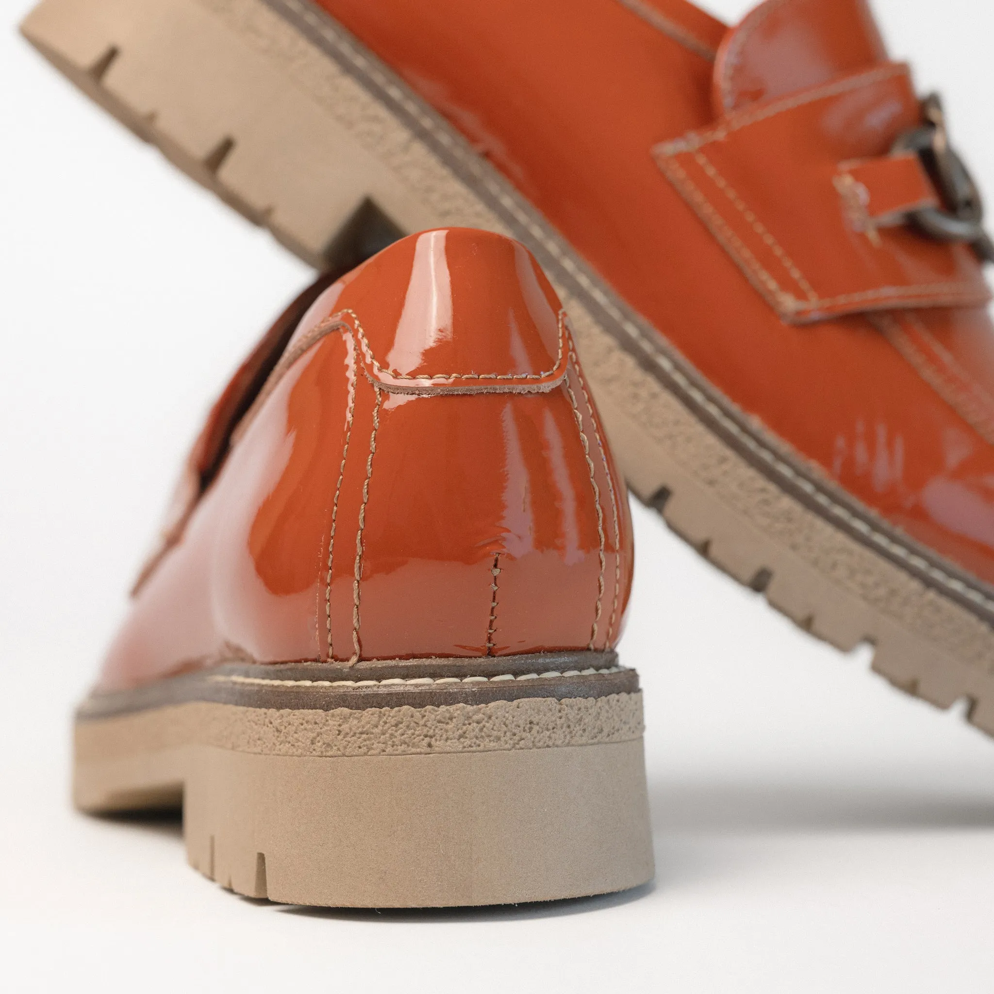 FREMONT - BURNT ORANGE - PATENT