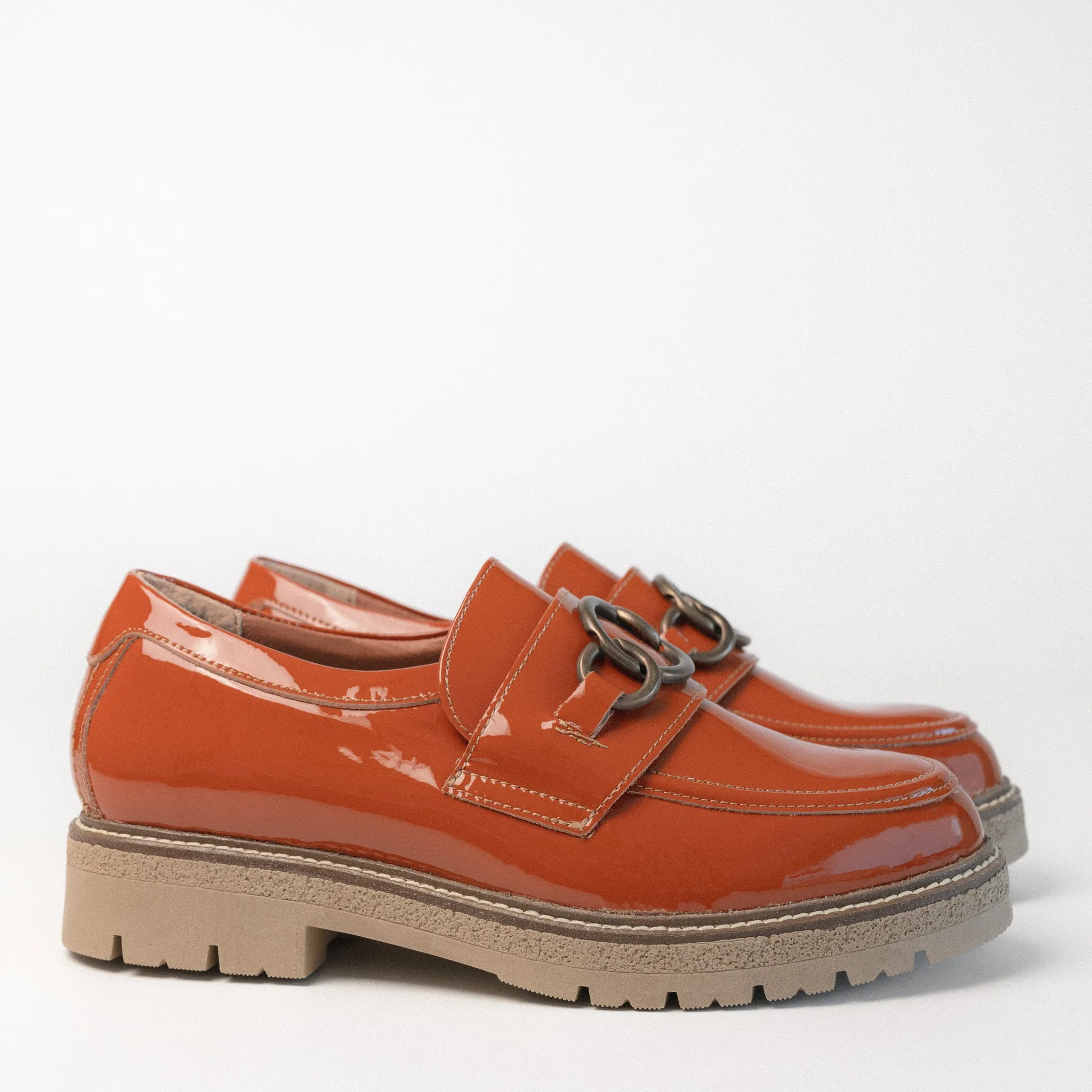 FREMONT - BURNT ORANGE - PATENT