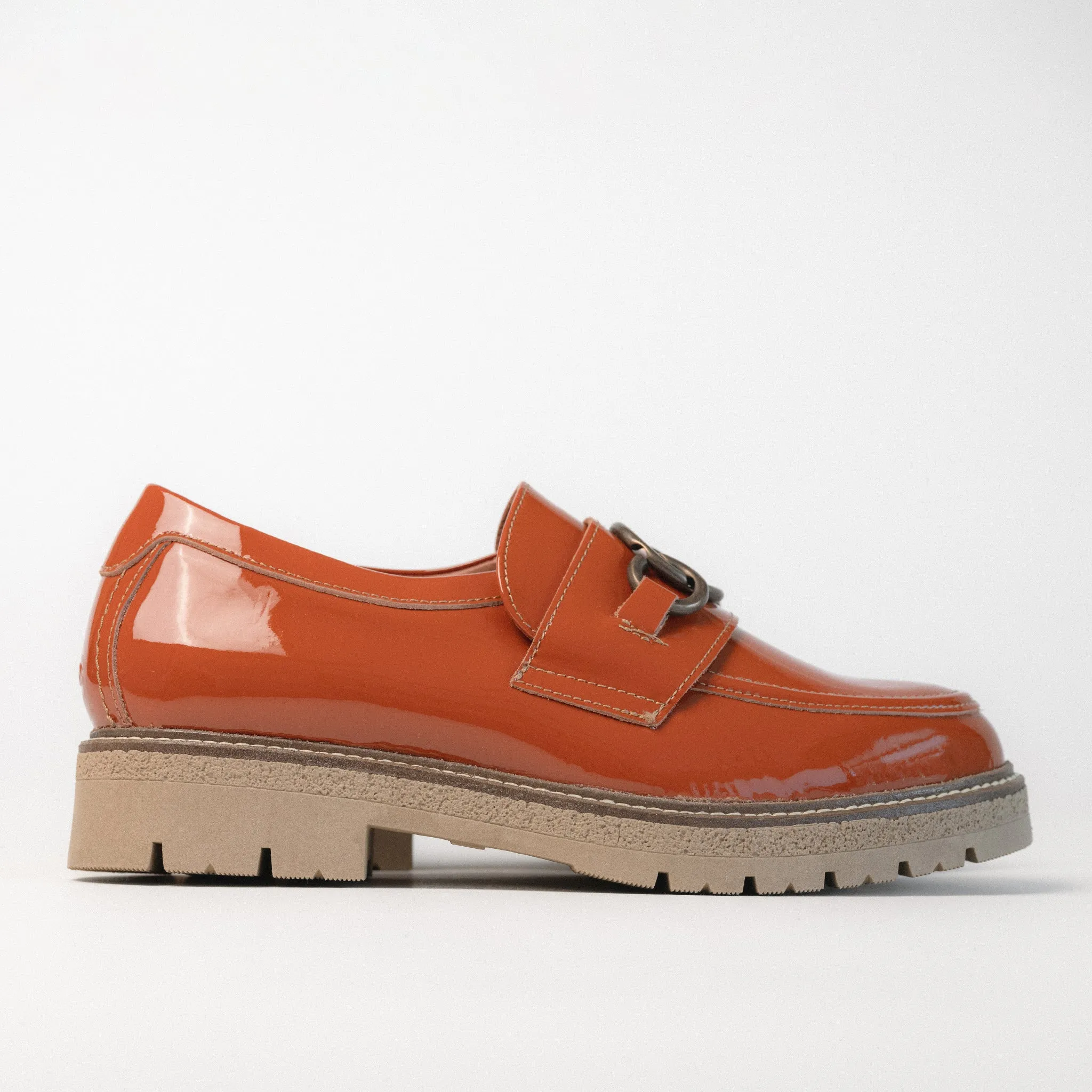 FREMONT - BURNT ORANGE - PATENT