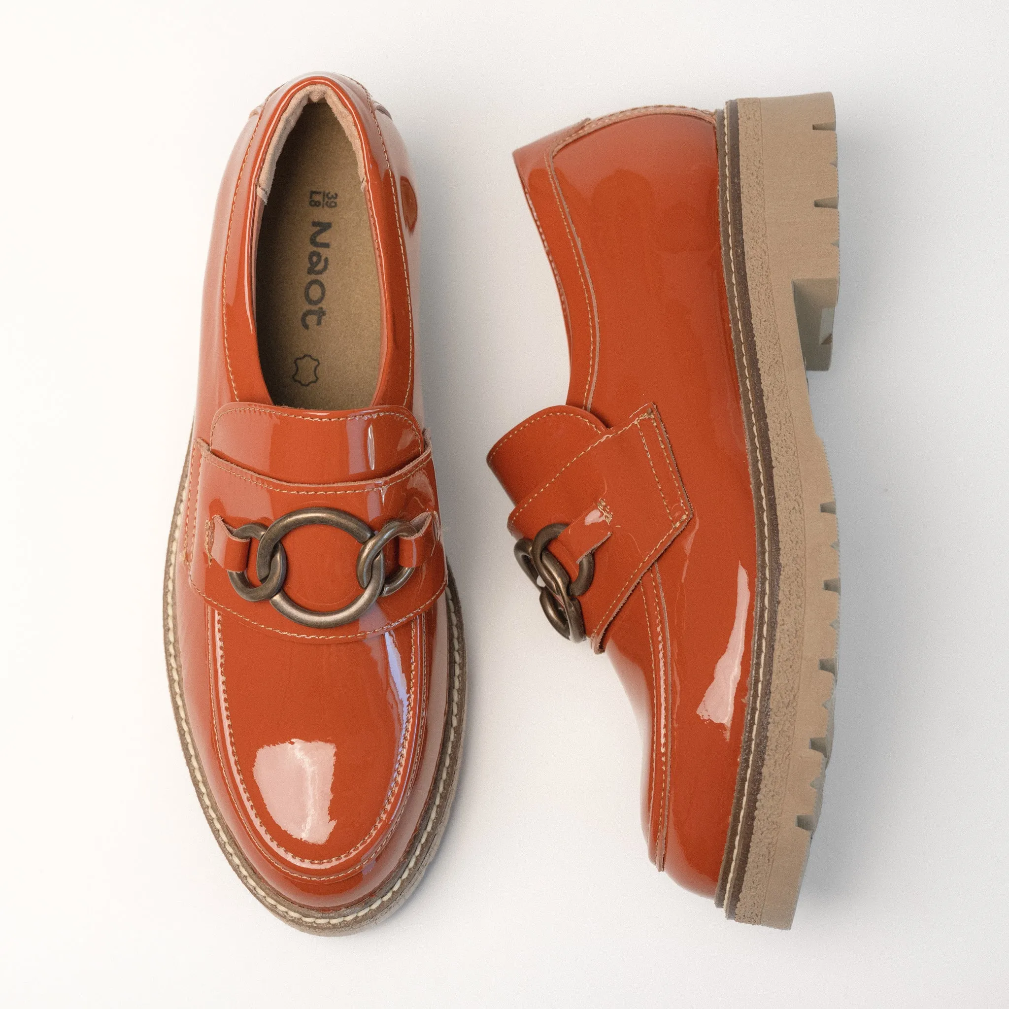 FREMONT - BURNT ORANGE - PATENT