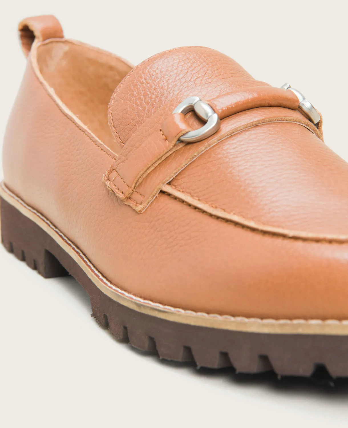 GENTLE SOULS - Eugene Leather Lug Bit Loafer