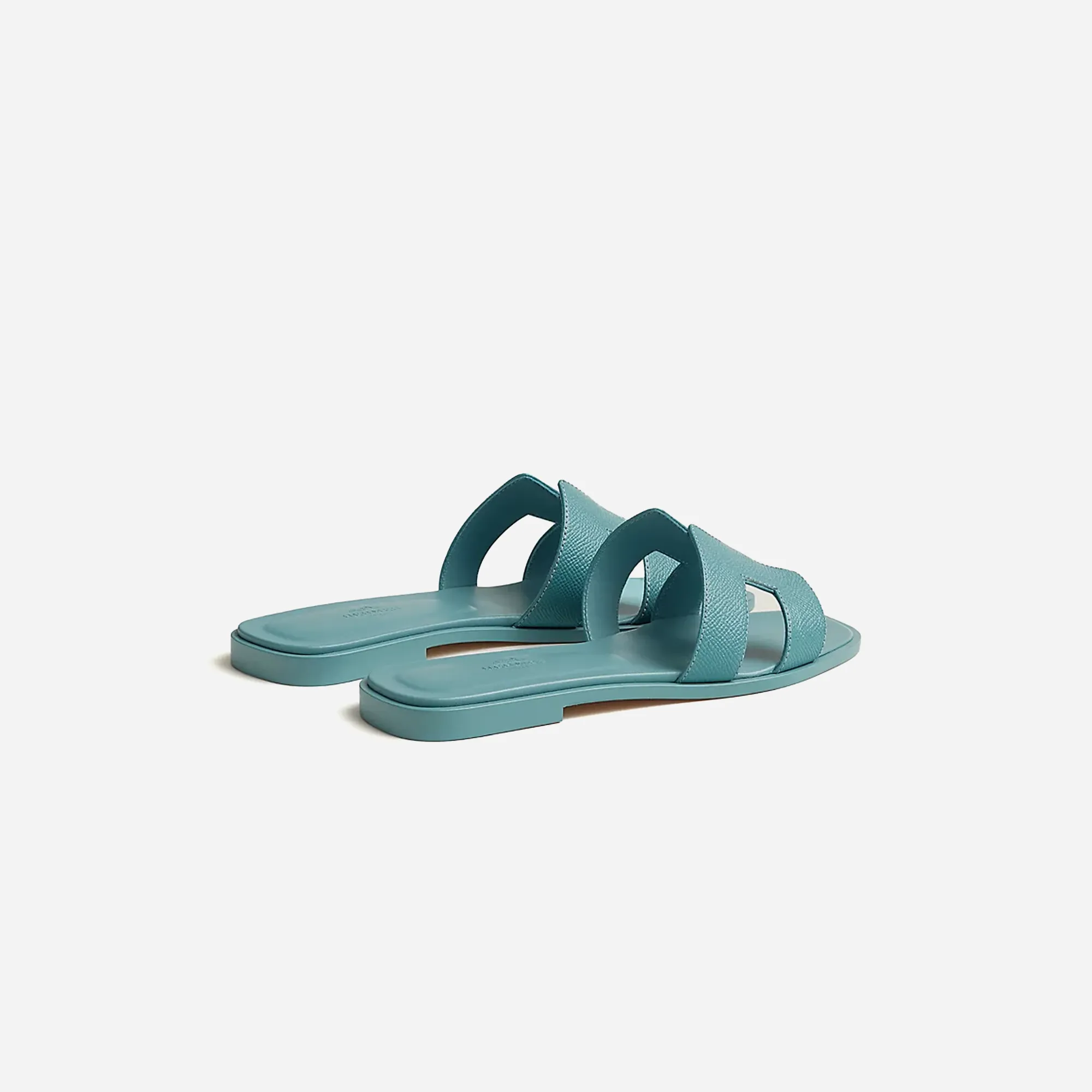 Hermes Oran sandal Bleu Minéral