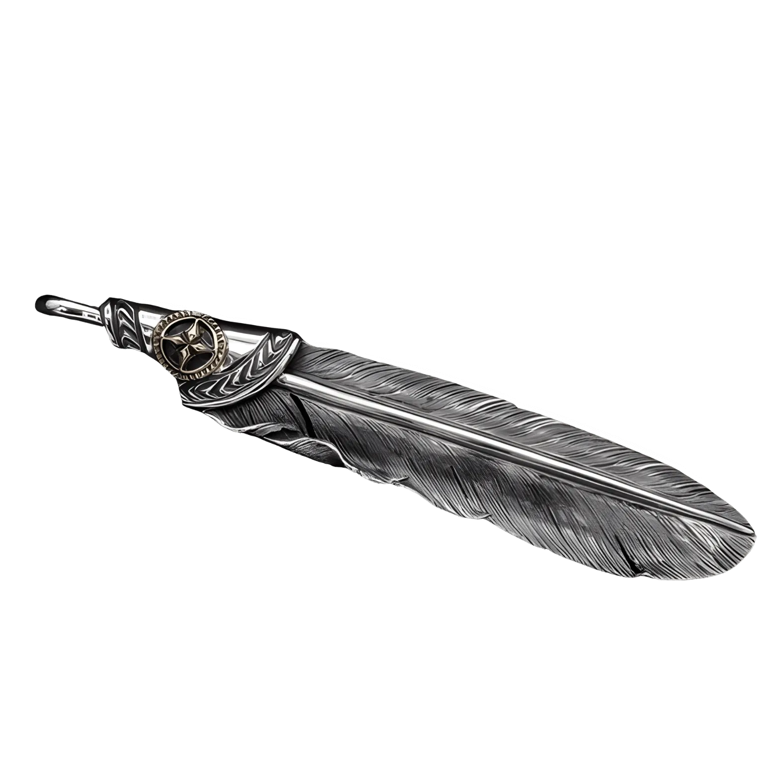 Horizon Blue K18 Sun Crest Feather