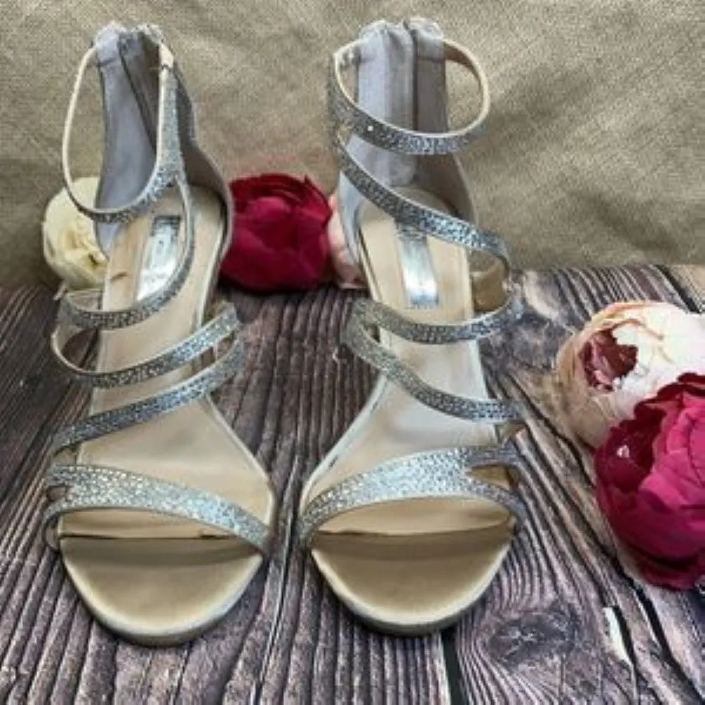 INC Bisque Regann2 Strappy Sandals 8M