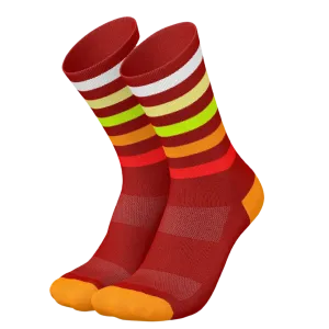 Incylence - Running Levels Long Sock - Sunset