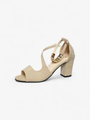 Jada | Women’s Open Toe Block Heel Sandals Ankle Strap