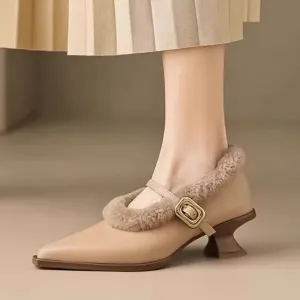 JANE MEYER MID HEELS
