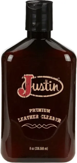 Justin's Leather Cleaner 8OZ Bottle