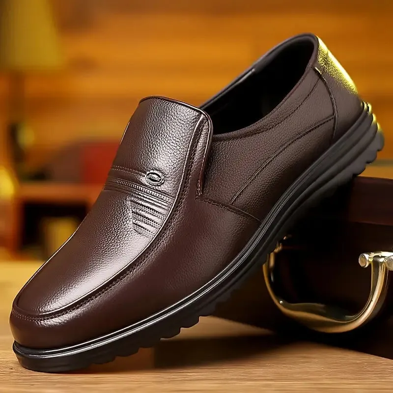 Lucas | Soft Cowhide Leather Loafers