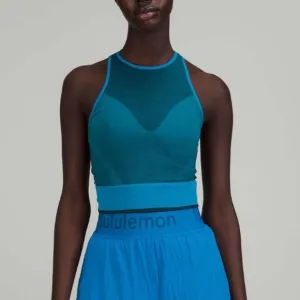 Lululemon Seamless Mesh Supportive Training Tank TopPoolside