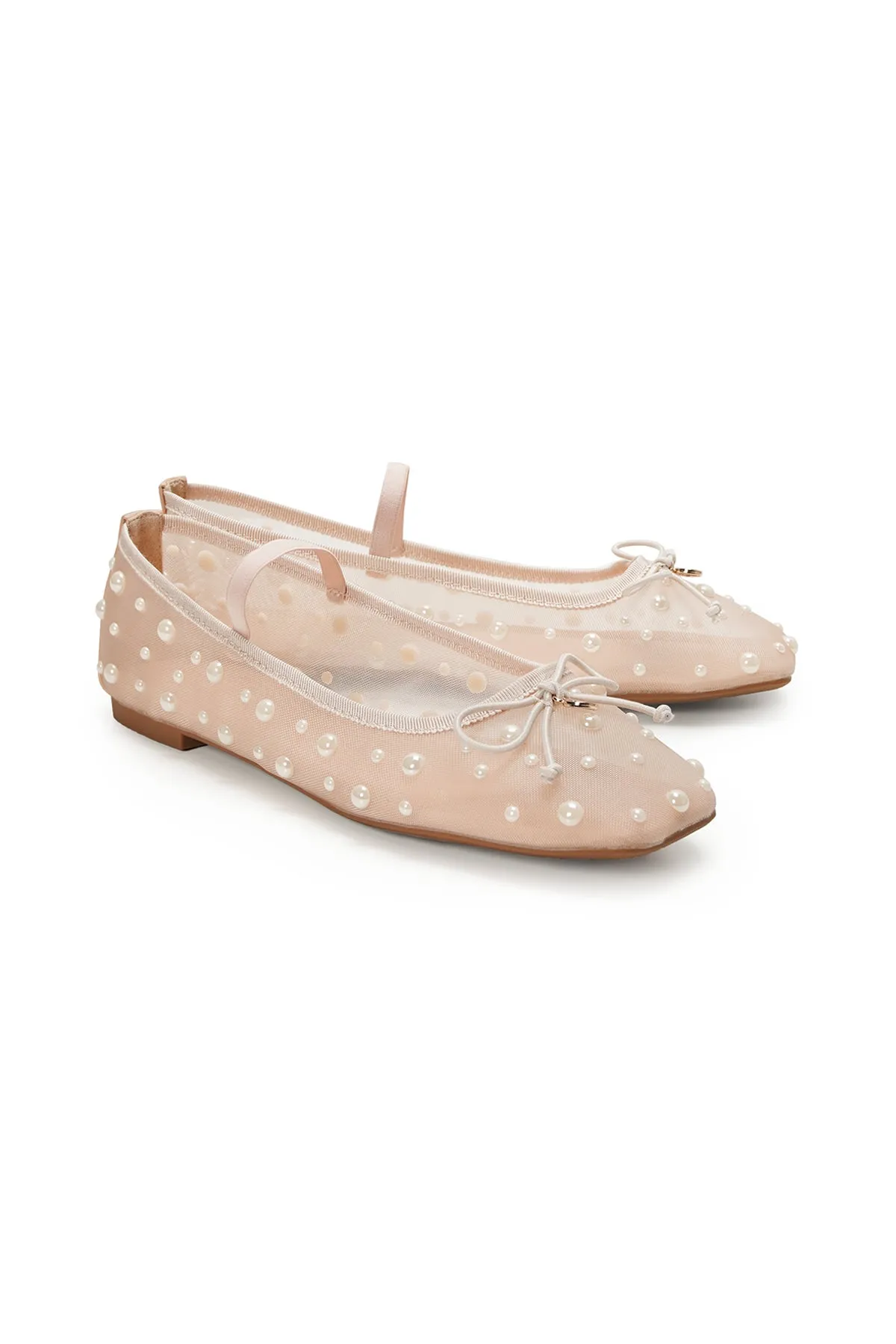 Margaret Ballet Flats - Peach