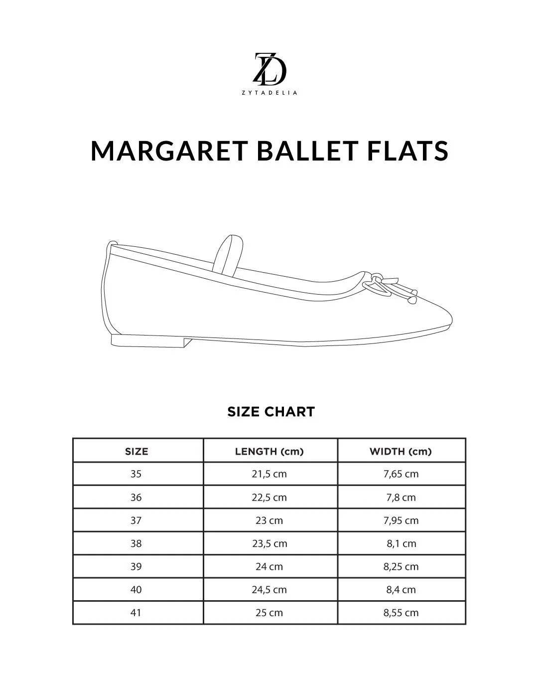 Margaret Ballet Flats - Peach