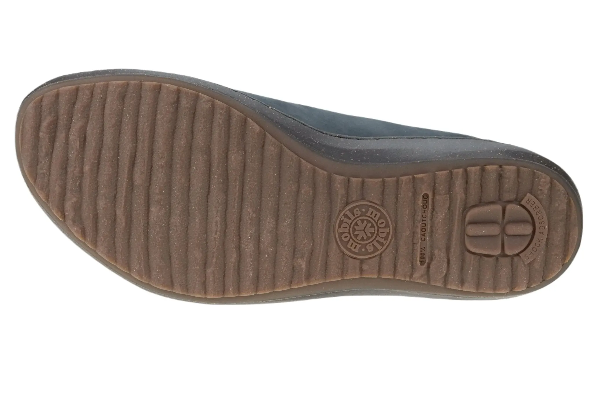 'Martha' women´s ergonomic strap wide fit (H) shoe - Grey