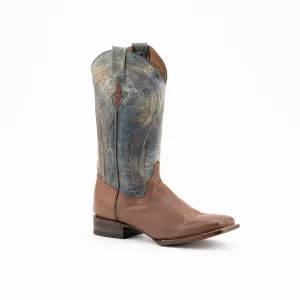 Men's Ferrini Morgan Smooth Ostrich Boots Handcrafted Kango
