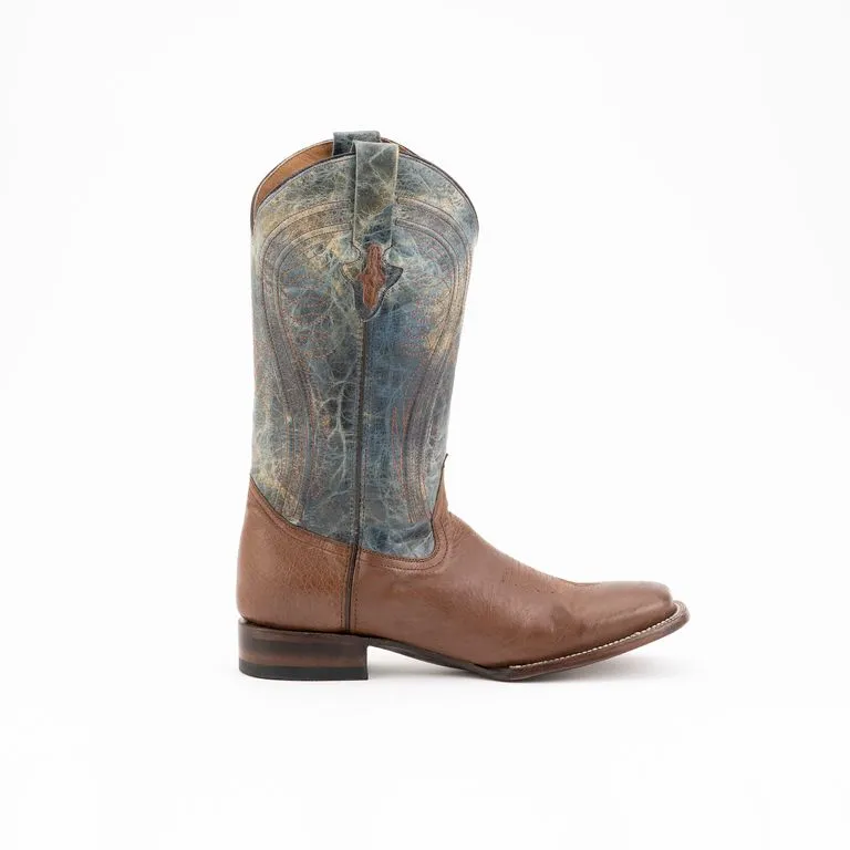 Men's Ferrini Morgan Smooth Ostrich Boots Handcrafted Kango