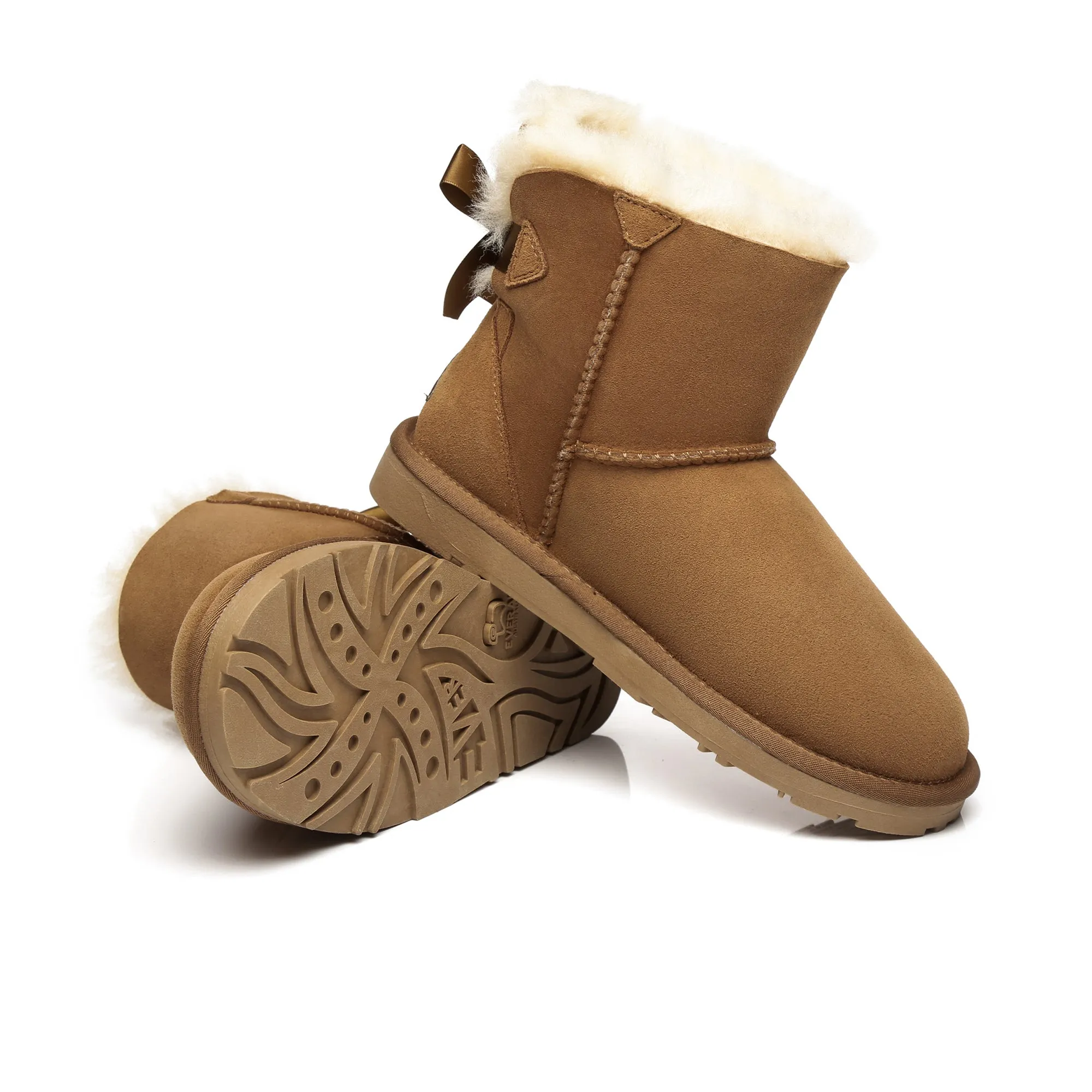 Mini Back Bow Boots