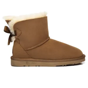 Mini Back Bow Boots