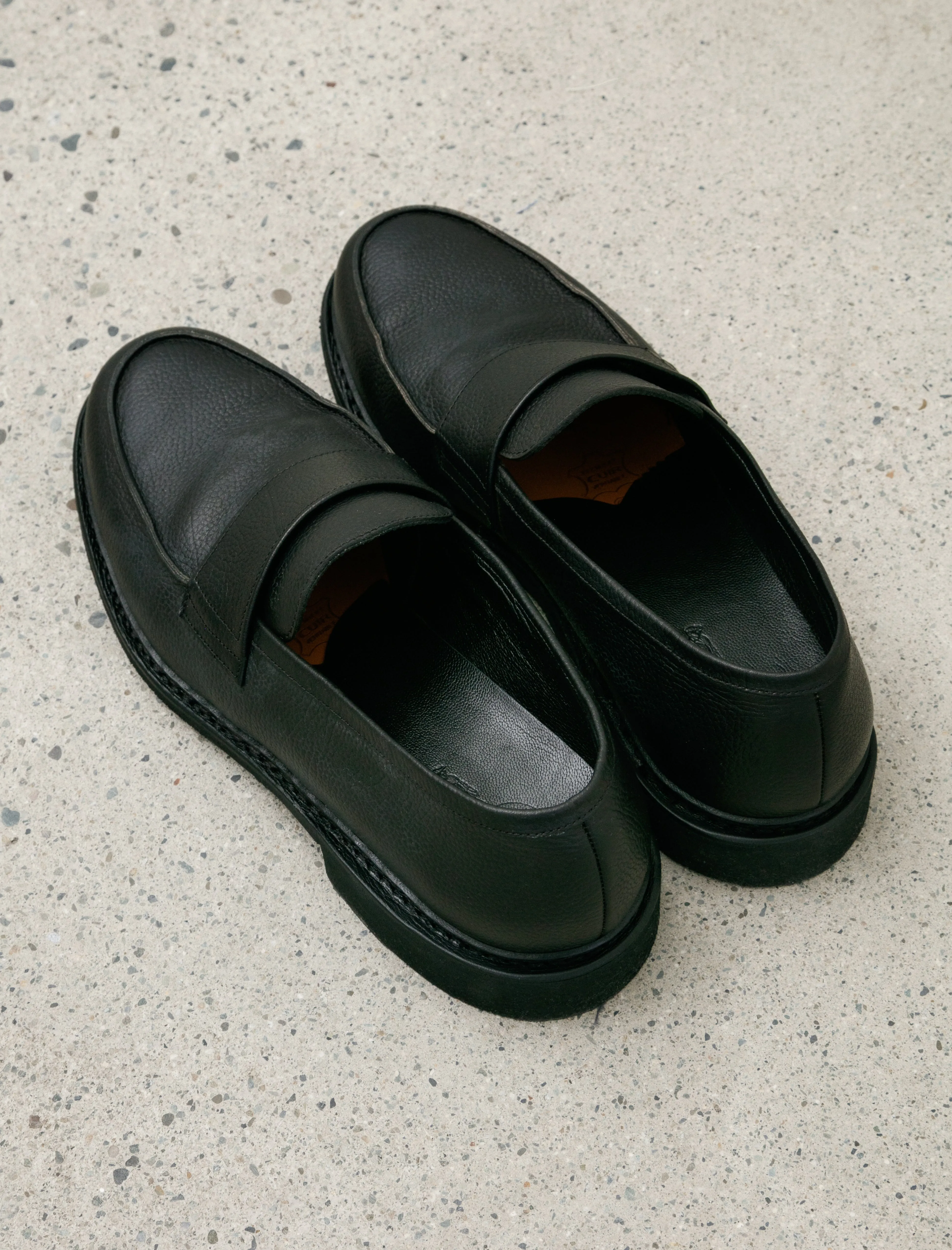 Mirage Moc Full Grain Leather Black