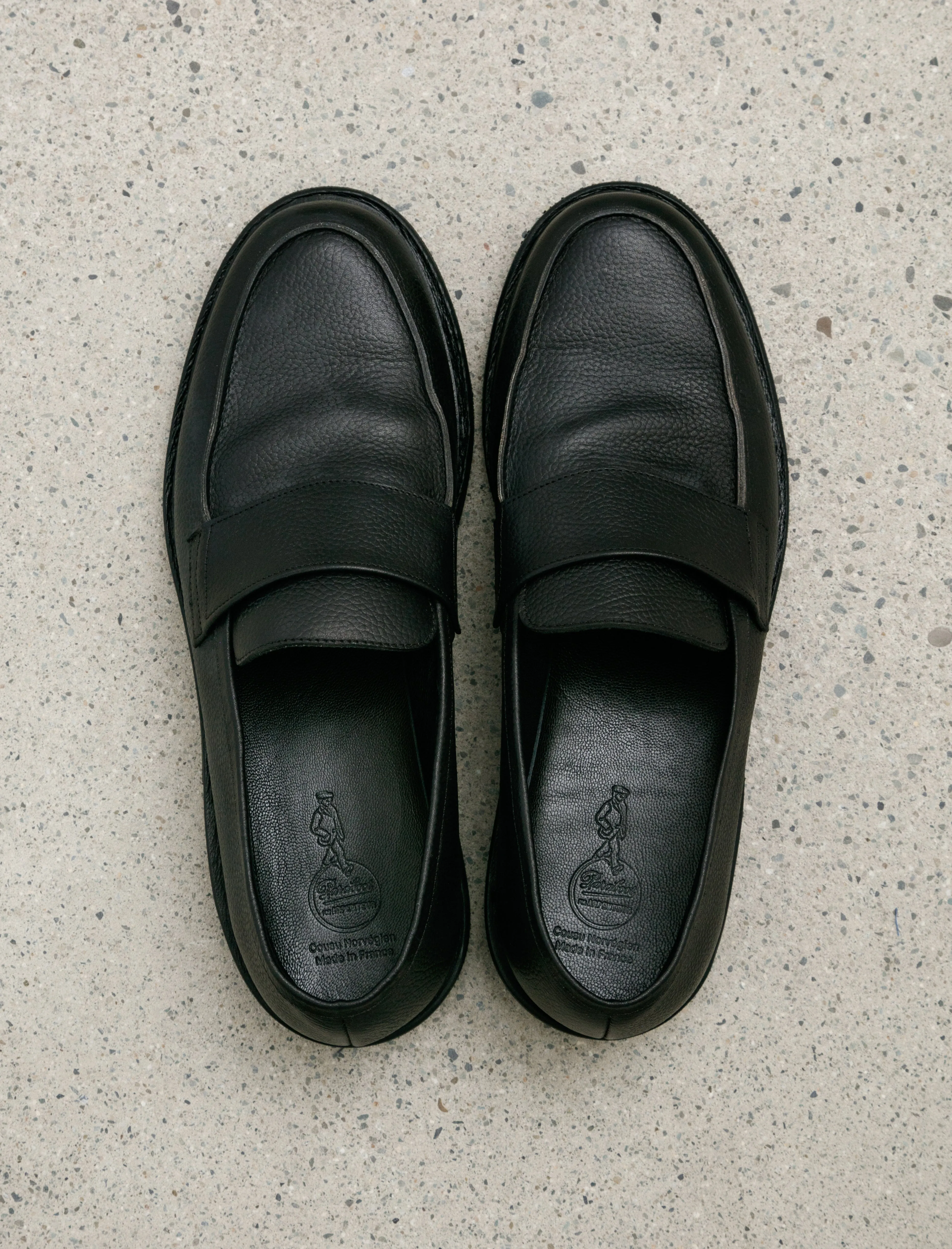 Mirage Moc Full Grain Leather Black