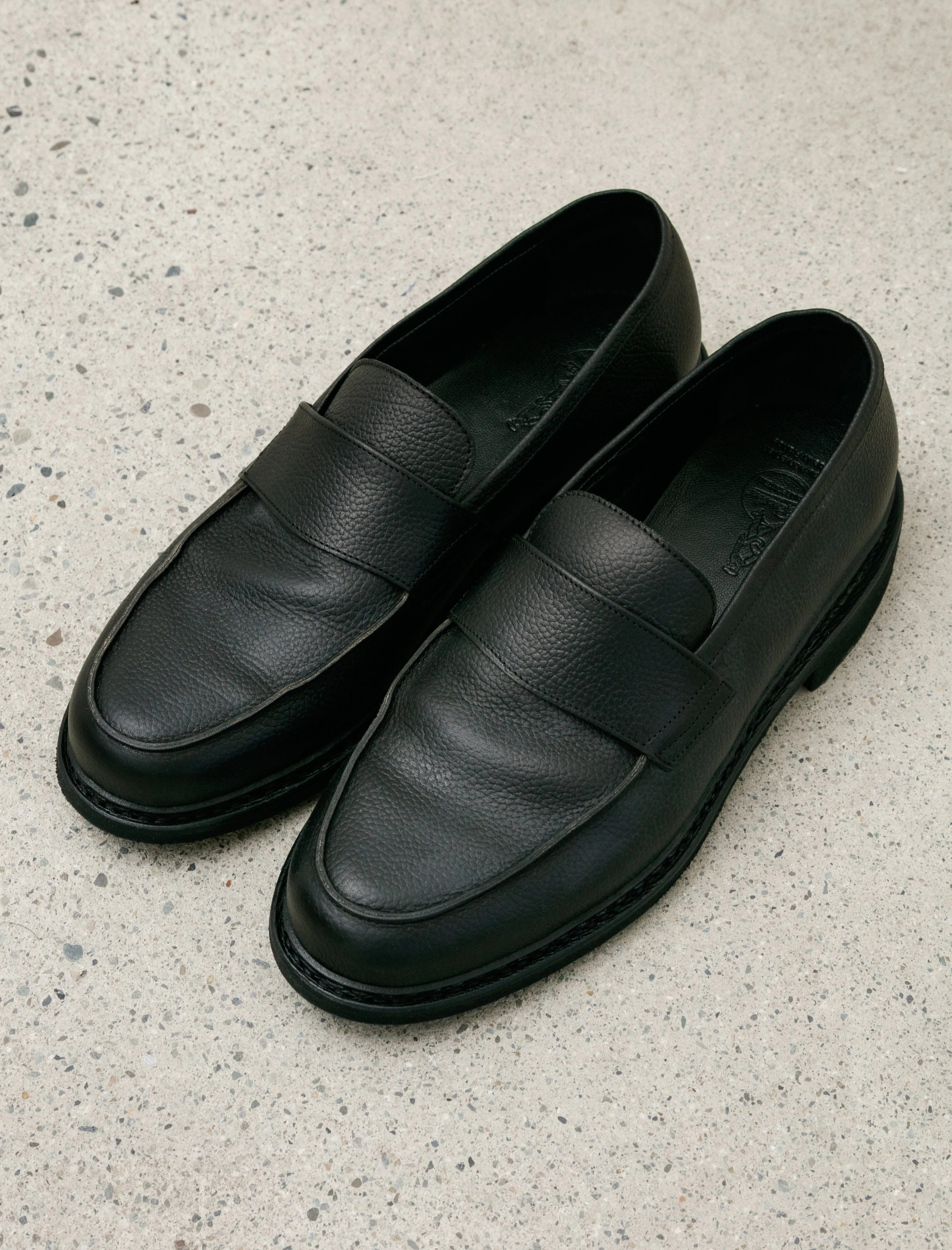 Mirage Moc Full Grain Leather Black