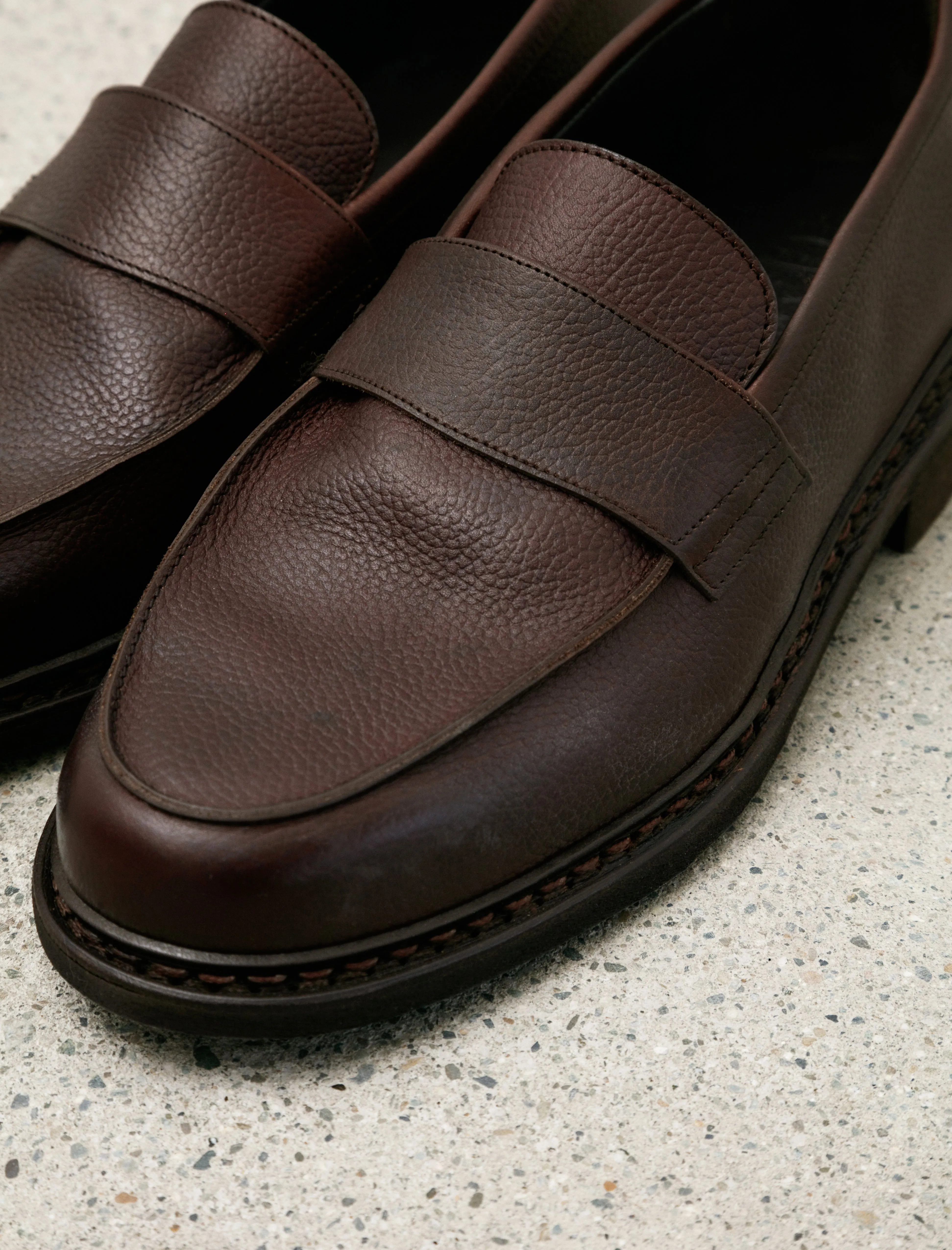 Mirage Moc Full Grain Leather Cafe