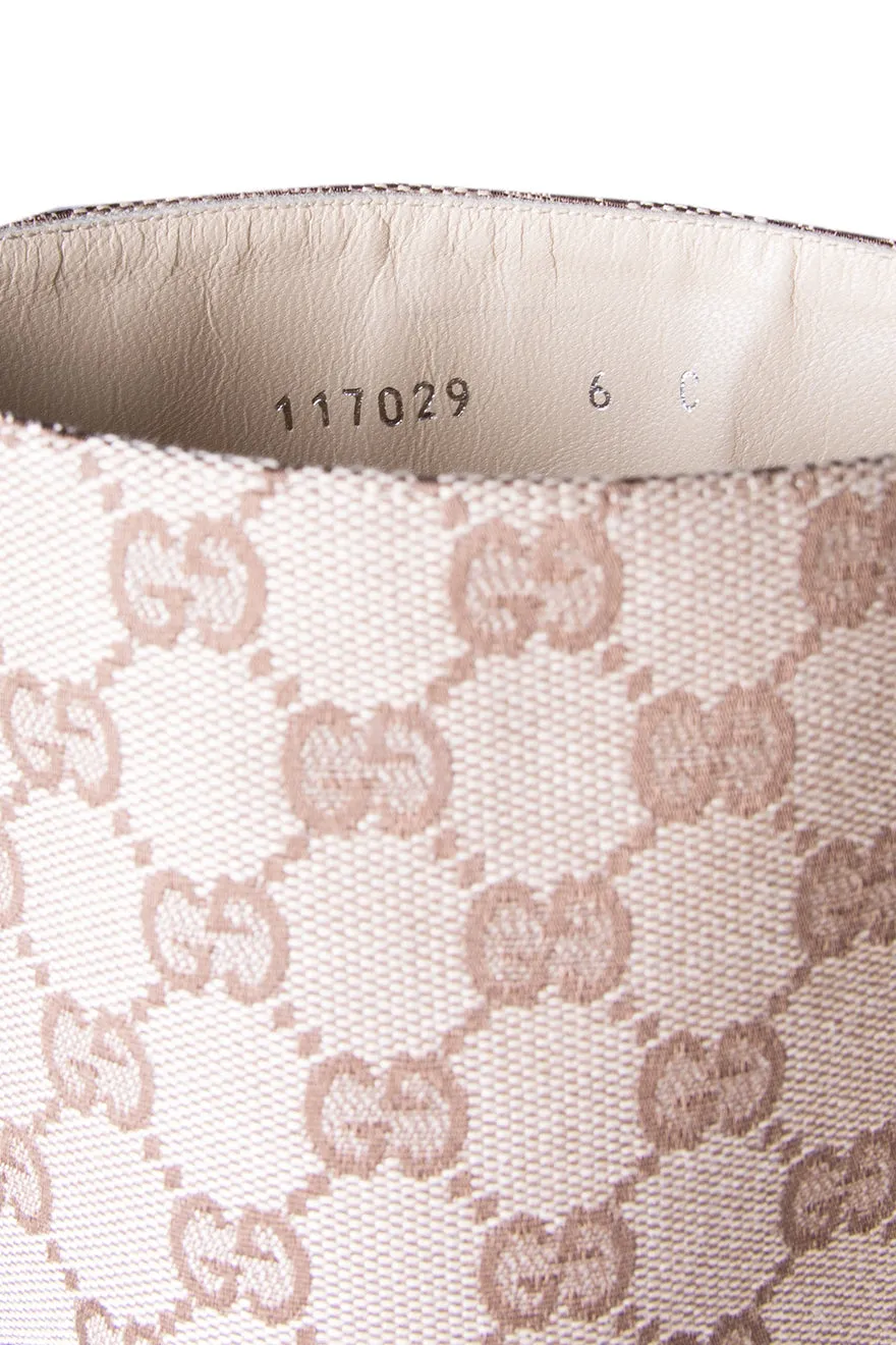 Monogram Boots