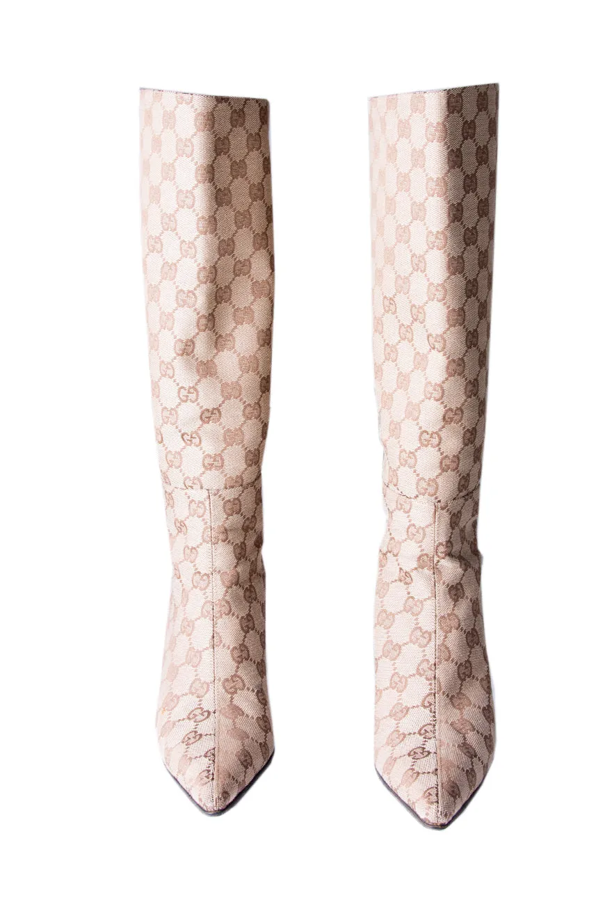Monogram Boots