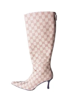 Monogram Boots