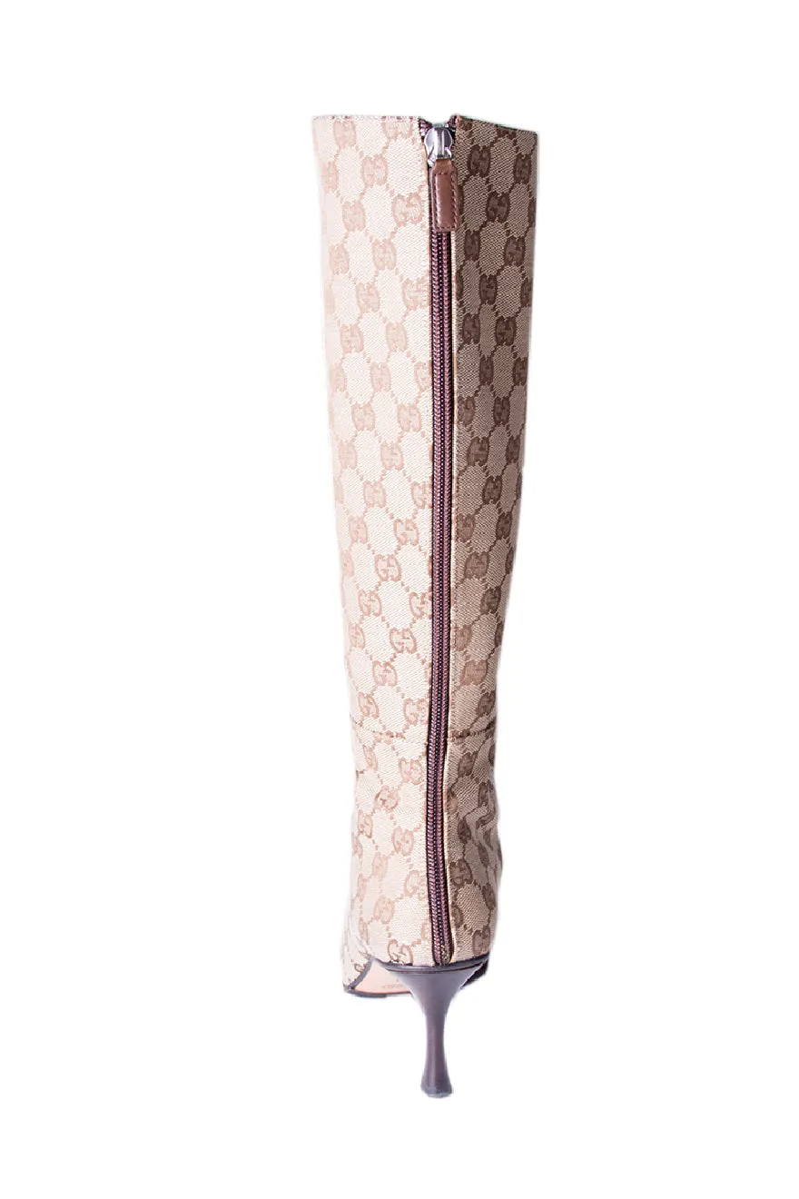 Monogram Boots