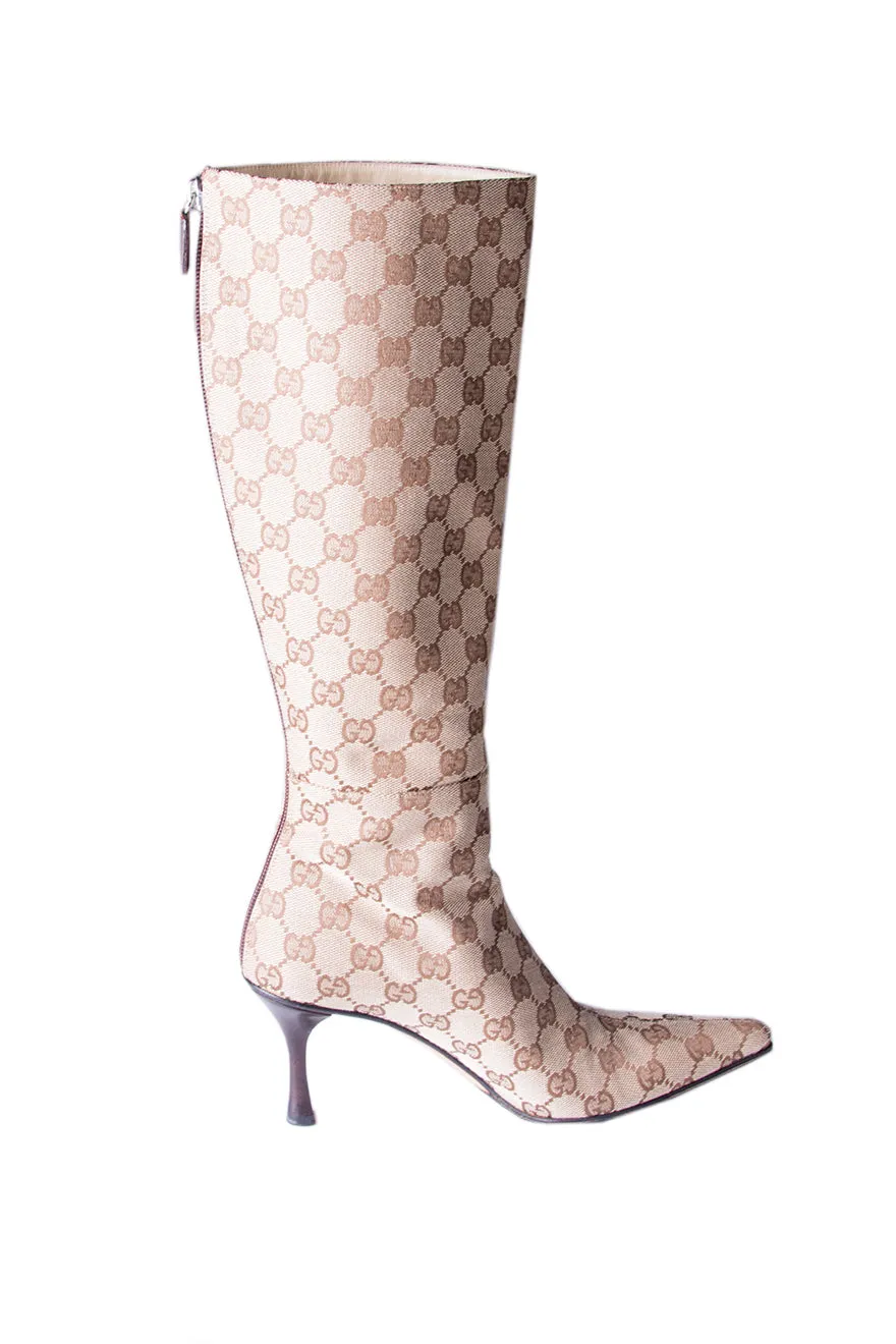 Monogram Boots