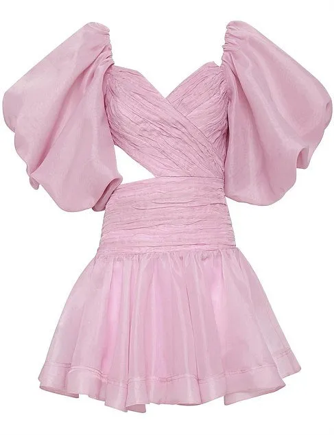 Myriad Cut Out Mini Dress | Lilac