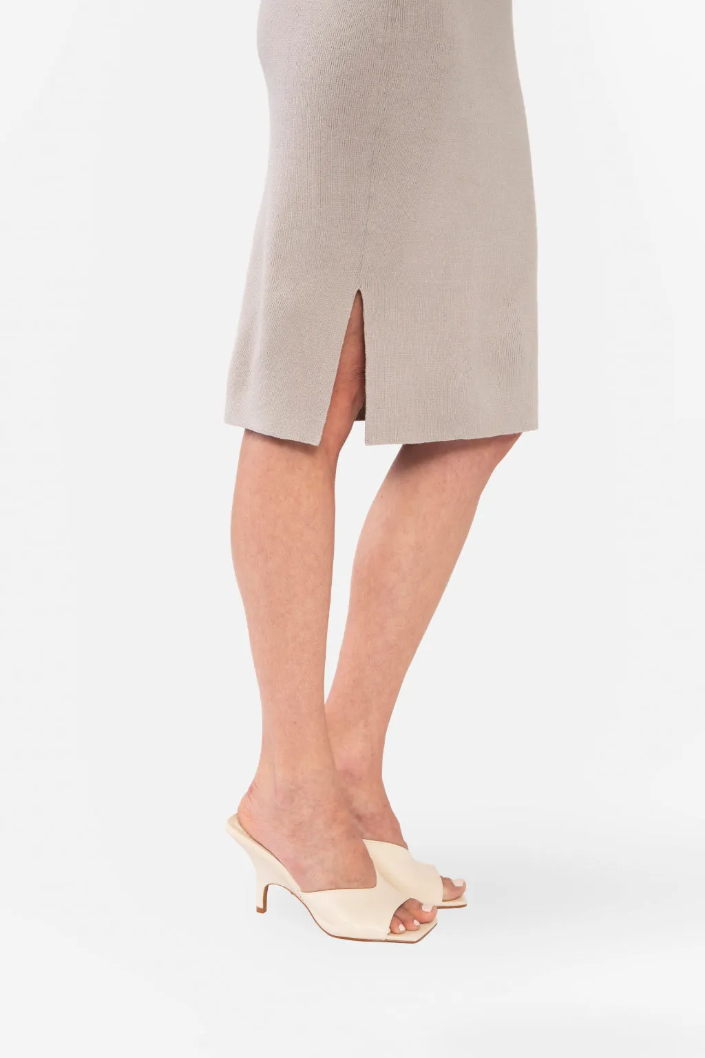 NATALIYA PENCIL SKIRT - IVORY