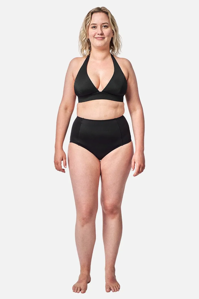Never Say Never Bikini Bralette (DD-F Cup) BLACK