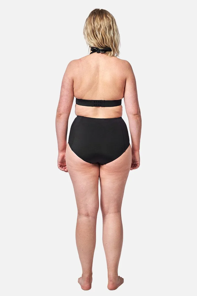 Never Say Never Bikini Bralette (DD-F Cup) BLACK
