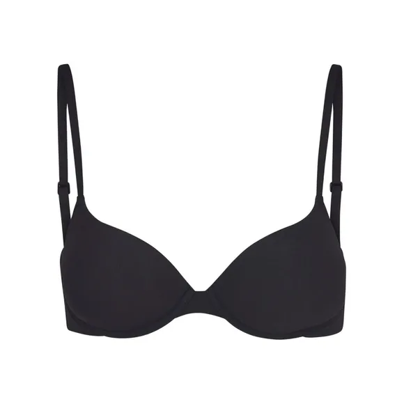 NWT Skims Fits Everybody Push Up Demi Bra in Onyx