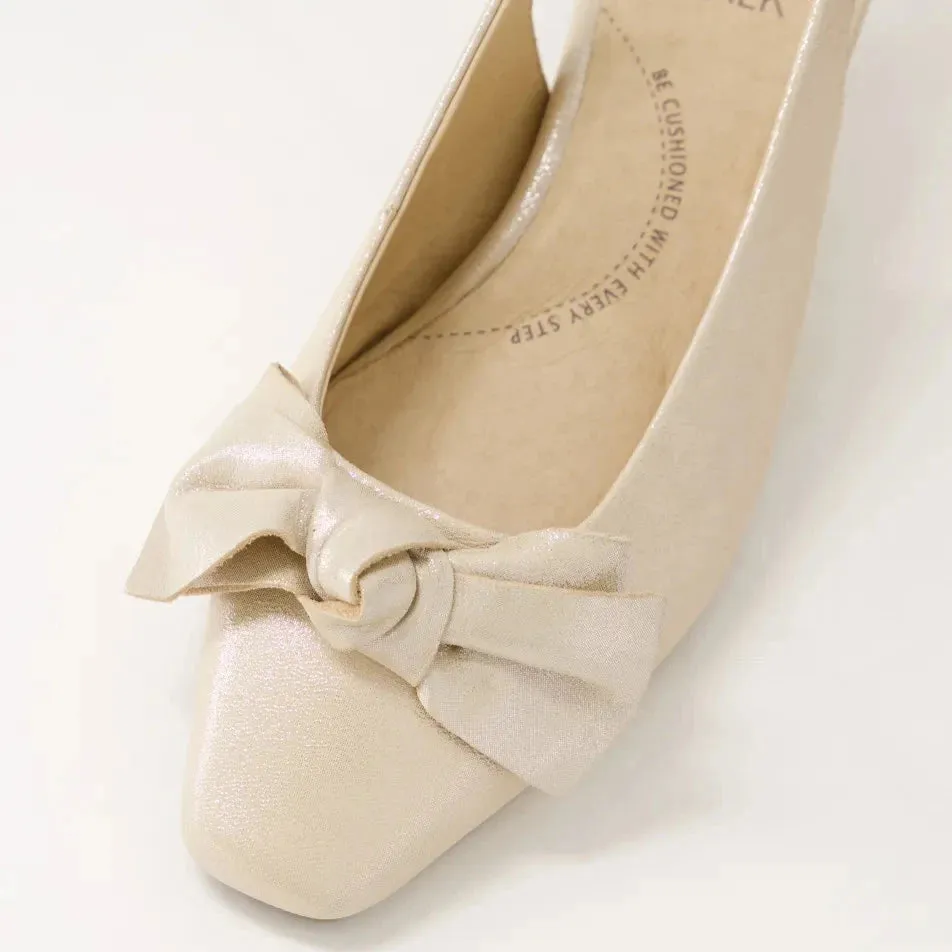 Ondo Xw Nude Shimmer Leather