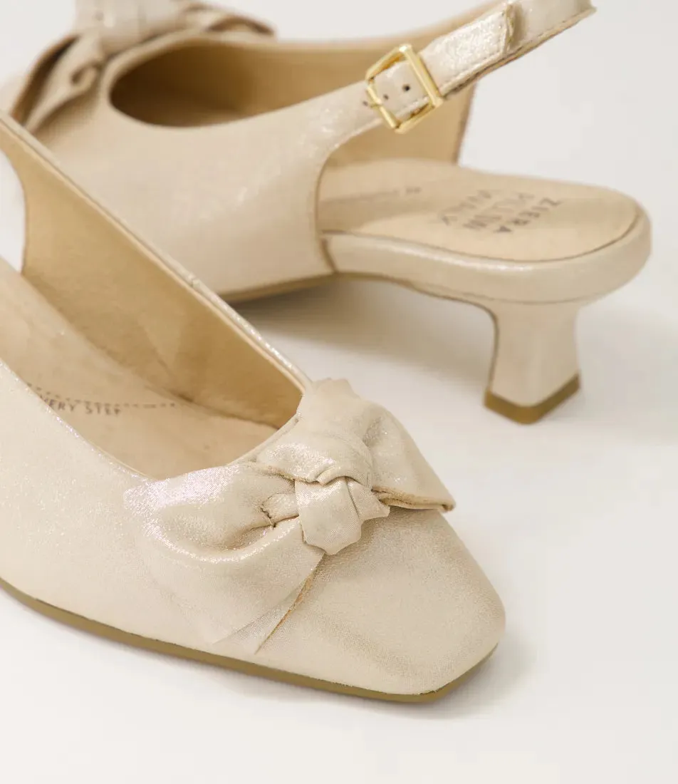 Ondo Xw Nude Shimmer Leather