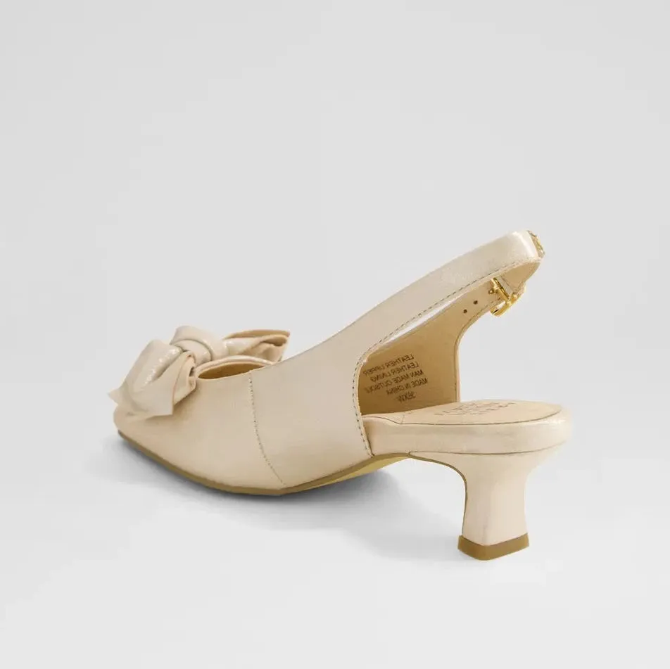 Ondo Xw Nude Shimmer Leather