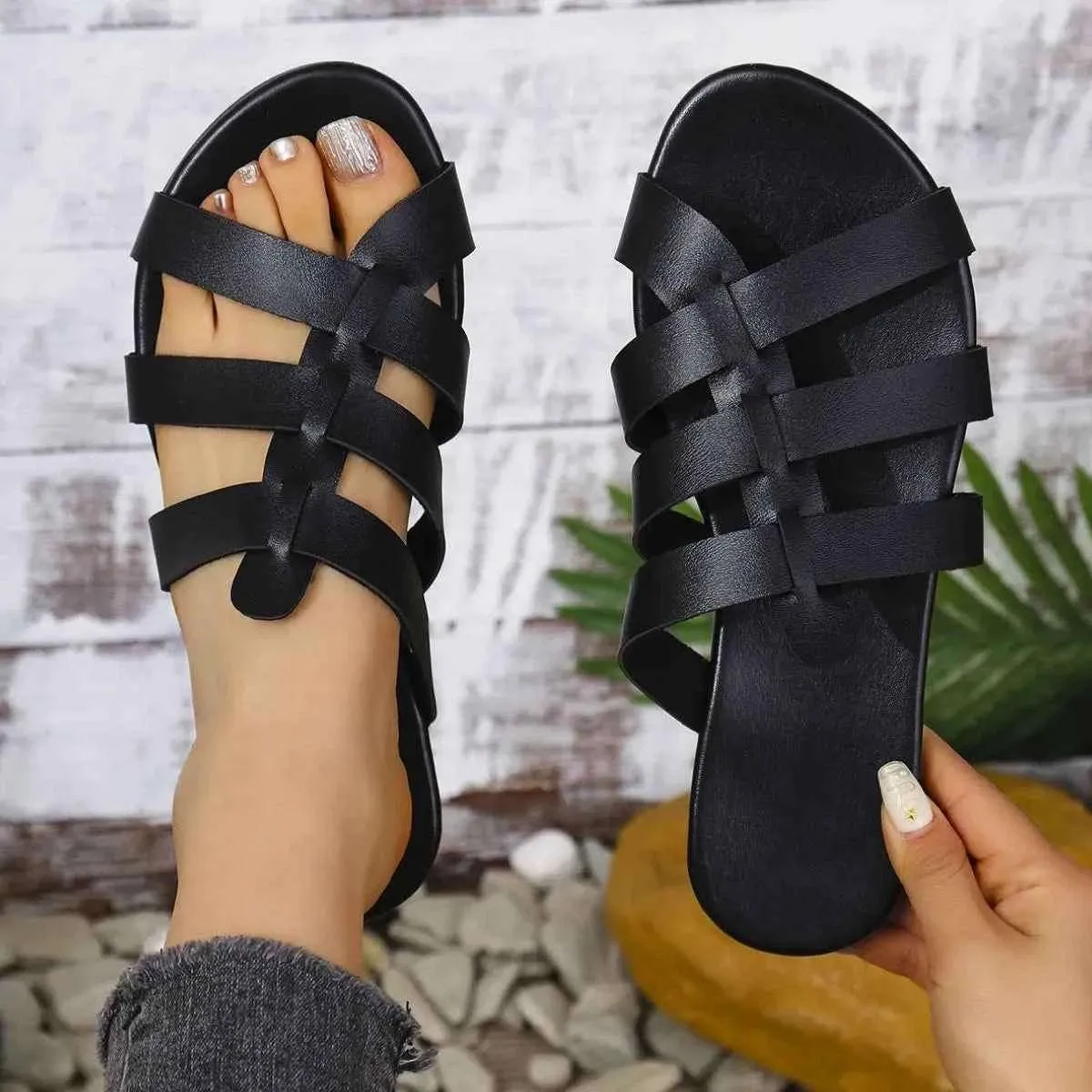Open Toe Flats Sandals - Comfortable and Stylish Open Toe Flats for Every Occasion