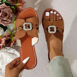 Open Toe Flats Sandals for Comfort and Style