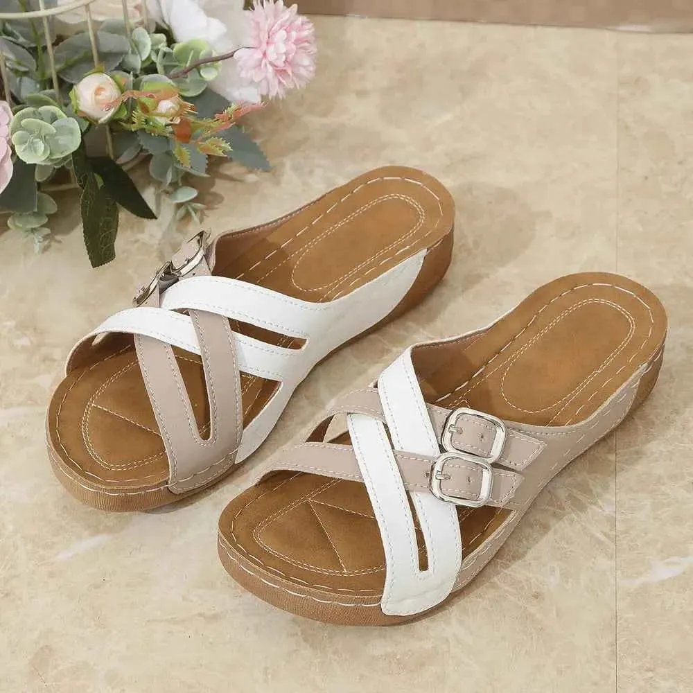 Open Toe Flats Sandals for Comfortable Summer Style